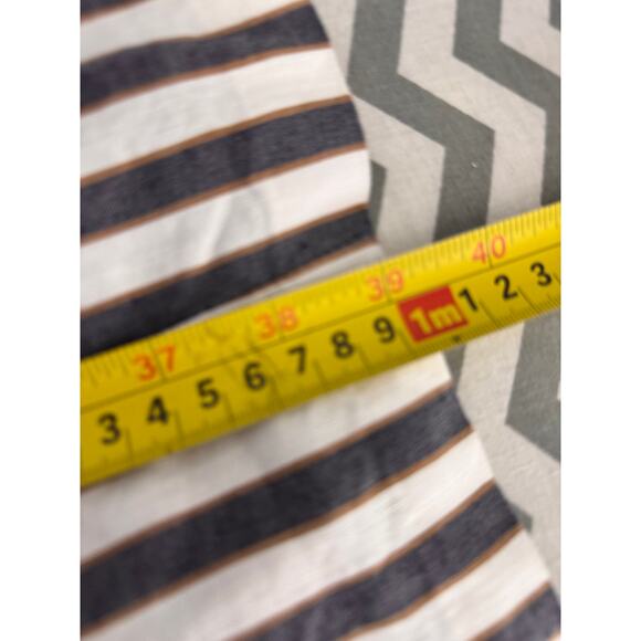 Ann Taylor Linen Blend Striped Sheath Dress Size 6 – Sleeveless Midi - Picture 3 of 6